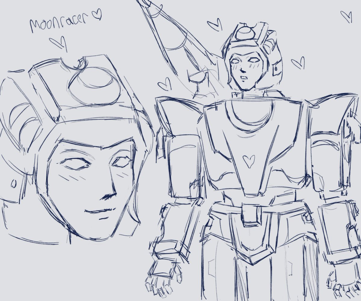 ily_cheetah's tweet photo. moonracer doodle request from strawpage :) !! #Transformers https://t.co/eMic5WN7tT