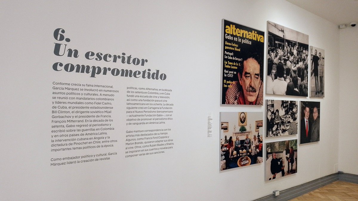 OCICRD's tweet photo. @FundacionGabo https://t.co/7iylHDkzdl
Director del #ProcapRD califica de impresionante exposición en #Bogotá sobre legado de #GabrielGarcíaMárquez.

#FundaciónGabo
#FestivalGabo
@bibliotecanalco
#Periodismo
#ComunicaciónSocial
#Prensa
#RD
#RepúblicaDominicana 
#Colombia 
#ViajeAcadémico
#Press https://t.co/ct2kvRc9Yc