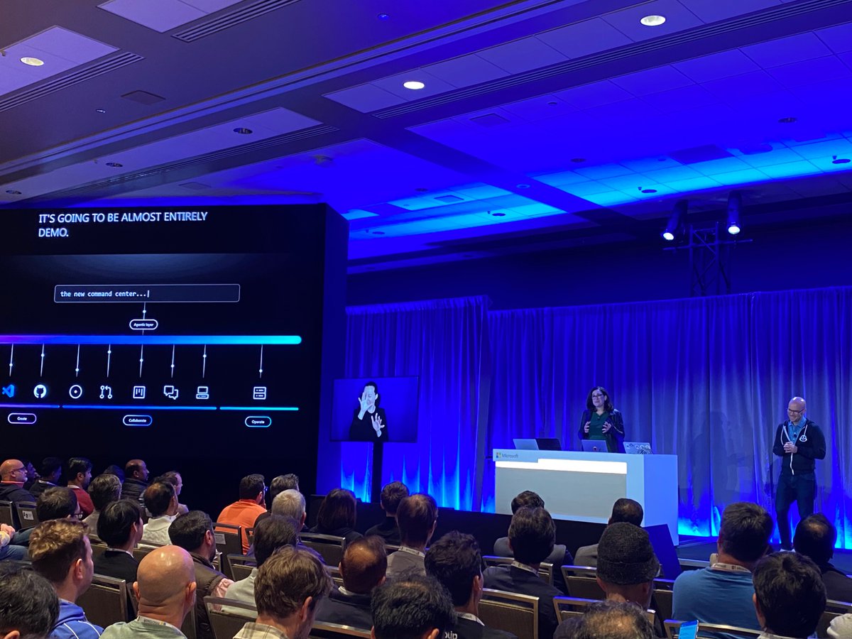 James Montemagno (@jamesmontemagno) on Twitter photo 50M VS and VS Code developers, 150M GitHub devs, 15M GitHub Copilot users, a global community. Reimagining SWE and DevOps with AI with <a href="/amandaksilver/">Amanda Silver</a> and <a href="/mariorod1/">Mario Rodriguez</a> 50M VS and VS Code developers, 150M GitHub devs, 15M GitHub Copilot users, a global community. Reimagining SWE and DevOps with AI with <a href="/amandaksilver/">Amanda Silver</a> and <a href="/mariorod1/">Mario Rodriguez</a>