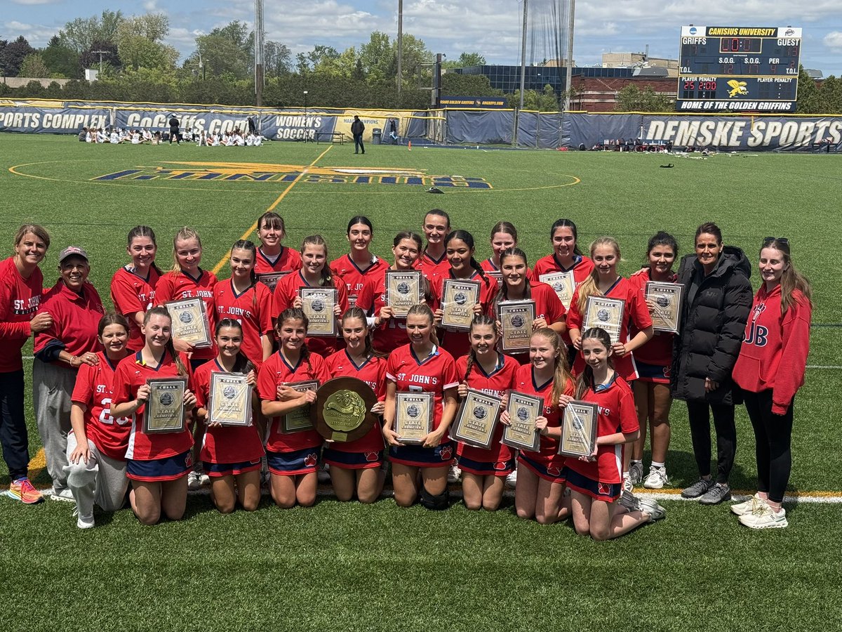 Back to Back Catholic State Champions - Girls Varsity Lacrosse! 🐾🥍