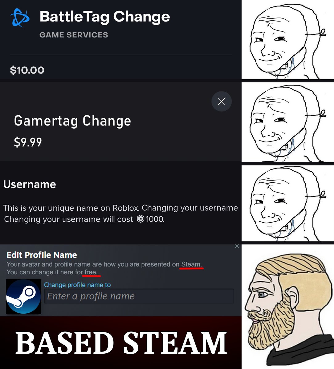 Had to fix the original and praise <a href="/Steam/">Steam</a>