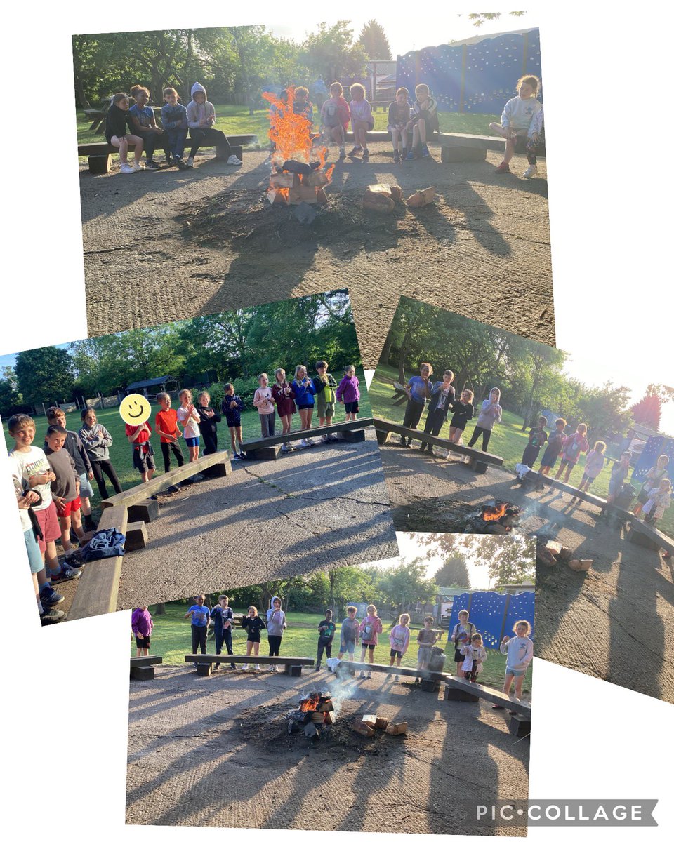 HBJSCH63's tweet photo. Campfire fun! #HBJSYear4 https://t.co/dbX3piFrz4