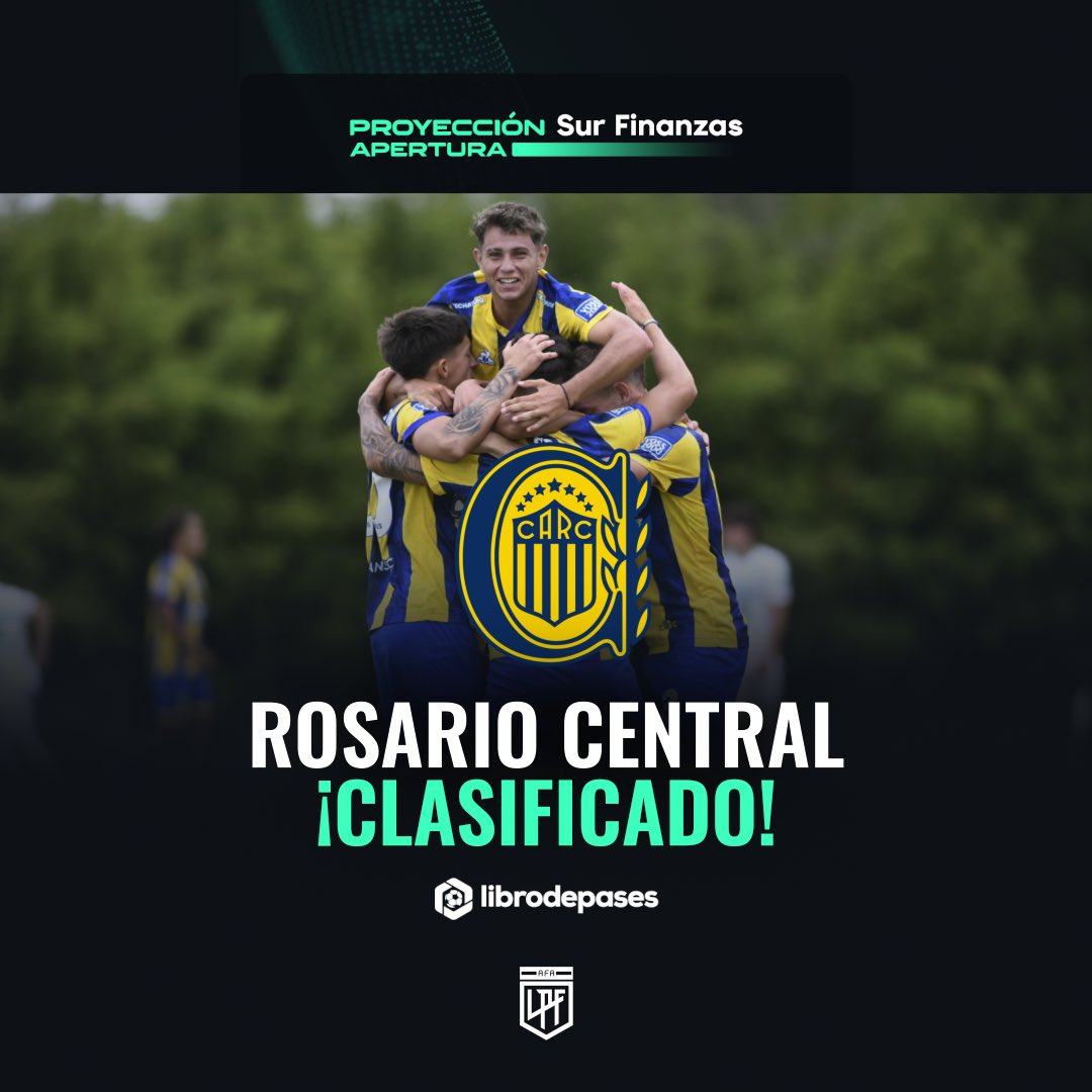 Proyeccion LPF (@proyeccionlpf) on Twitter photo ¡Adentro el Canalla! 🔝🇺🇦
Tras el cierre de la #Fecha13 <a href="/RosarioCentral/">Rosario Central</a> clasificó a los #OctavosDeFinal del #TorneoProyección <a href="/surfinanzas/">Sur Finanzas</a> 2025🏆 ¡Adentro el Canalla! 🔝🇺🇦
Tras el cierre de la #Fecha13 <a href="/RosarioCentral/">Rosario Central</a> clasificó a los #OctavosDeFinal del #TorneoProyección <a href="/surfinanzas/">Sur Finanzas</a> 2025🏆