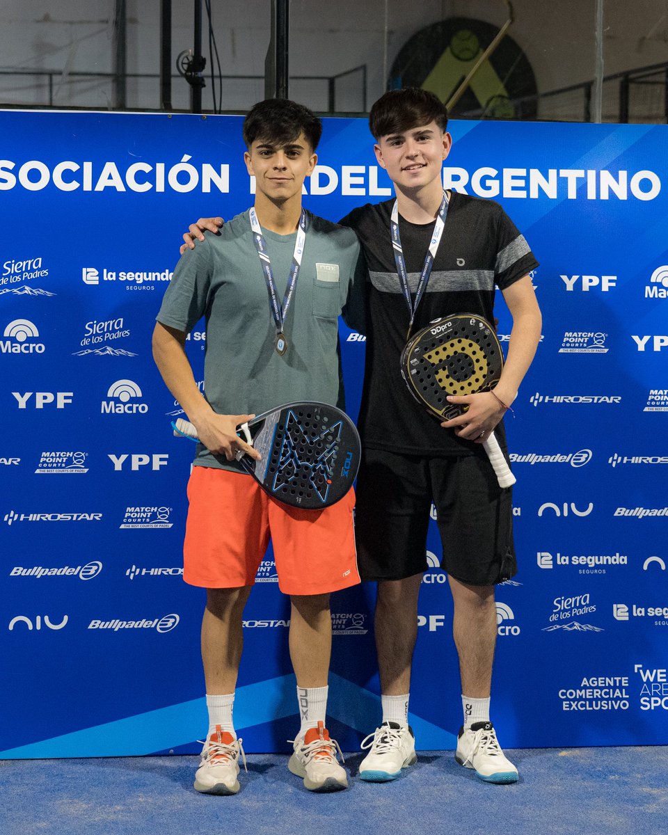 Padel_APA's tweet photo. ¡Con muchísima emoción les presentamos los WC del #BuenosAiresPremierPadelP1!
🎾 WC Cuadro Principal:
💥 Díaz Naim / Graupera Antonio
🎾 WC Cuadro Previa:
💪 Guardia Octavio / Córdoba Santino
🔥 Zúñiga Rodrigo / Guevara Aaron
💫 Flores Lourdes / Zapata Luciana
#ElSemillero https://t.co/lBkhBciahU