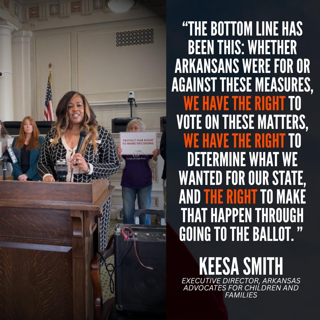 ForARPeople1's tweet image. Excited to announce Protect AR Rights, a coalition of six (so far!) grassroots organizations that have banded to together to protect Arkansans' fundamental rights to direct democracy.
You can read more at
protectarrights.org