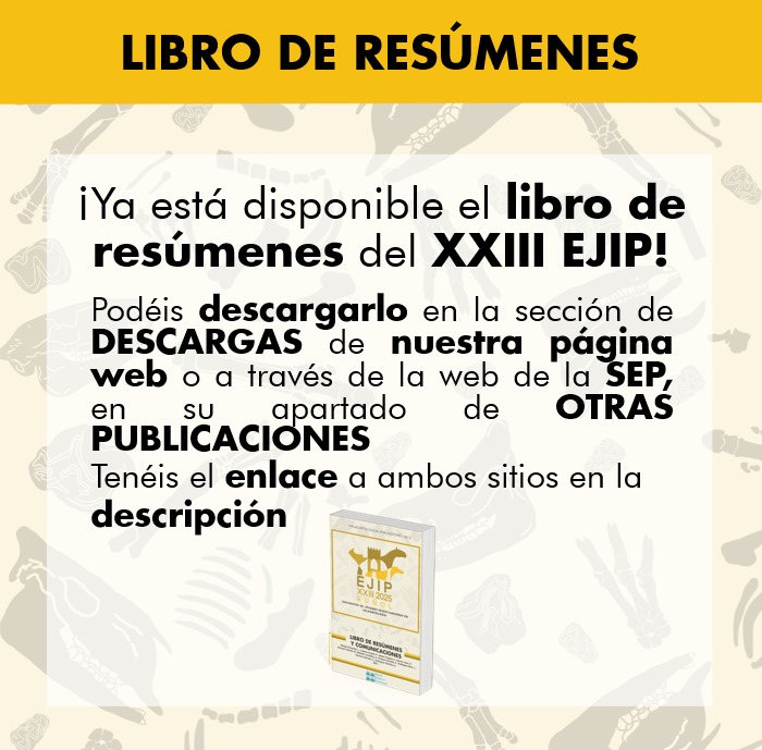 Descargadlo ya desde nuestra página web ejipxxiii2025.wixsite.com/ejipxxiii2025/… o desde la web de la SEP sepaleontologia.es/portfolio-item….