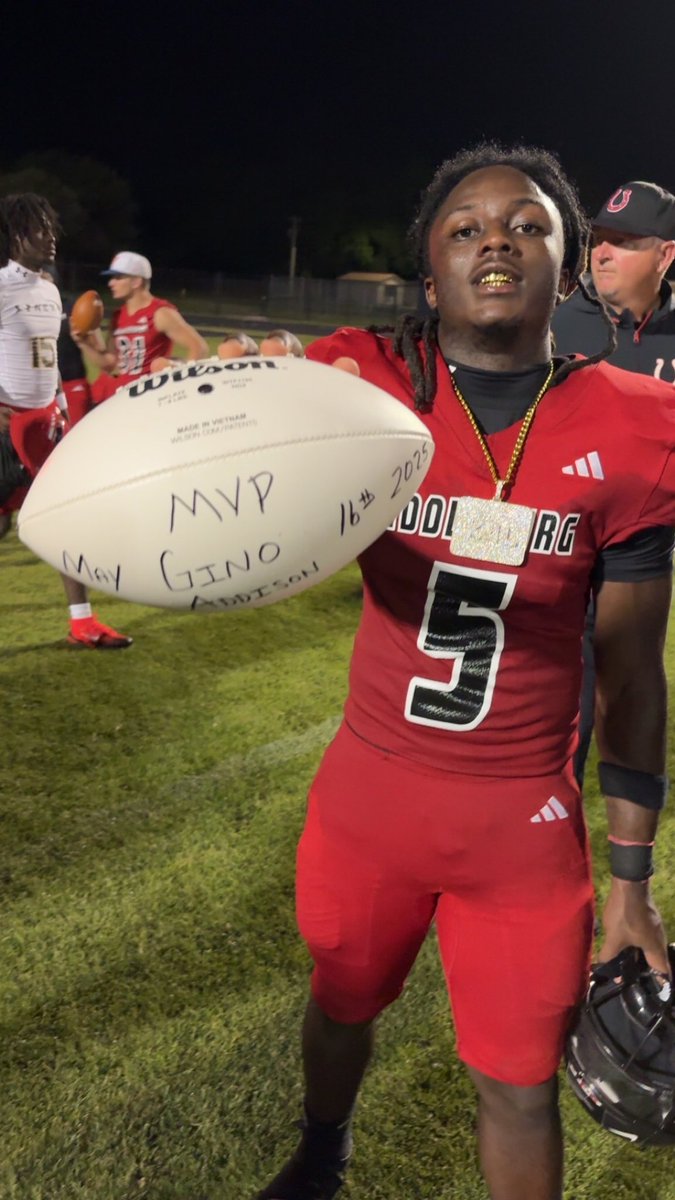 Gino X Addison 2026 RBβοΈ (@superstar_gio) on Twitter photo Proud to say that I was offense MVP for ICA vs MHS spring game!! <a href="/RecruitingBh/">BH Recruiting Assistance</a> <a href="/coachwolfe16/">Ryan Wolfe</a> <a href="/Horsepower904/">Middleburg Football</a> Proud to say that I was offense MVP for ICA vs MHS spring game!! <a href="/RecruitingBh/">BH Recruiting Assistance</a> <a href="/coachwolfe16/">Ryan Wolfe</a> <a href="/Horsepower904/">Middleburg Football</a>