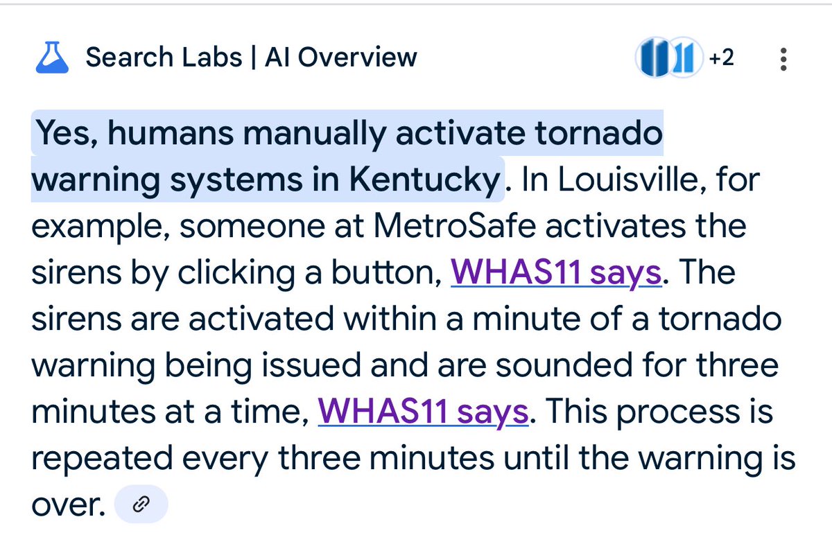 PizzawithTops's tweet photo. @RayLo613 @MogliRocks @tay78798 @MAGACult2 In Kentucky, humans manually activate warning systems. It’s simple research, do it. https://t.co/yuoEAmyLly