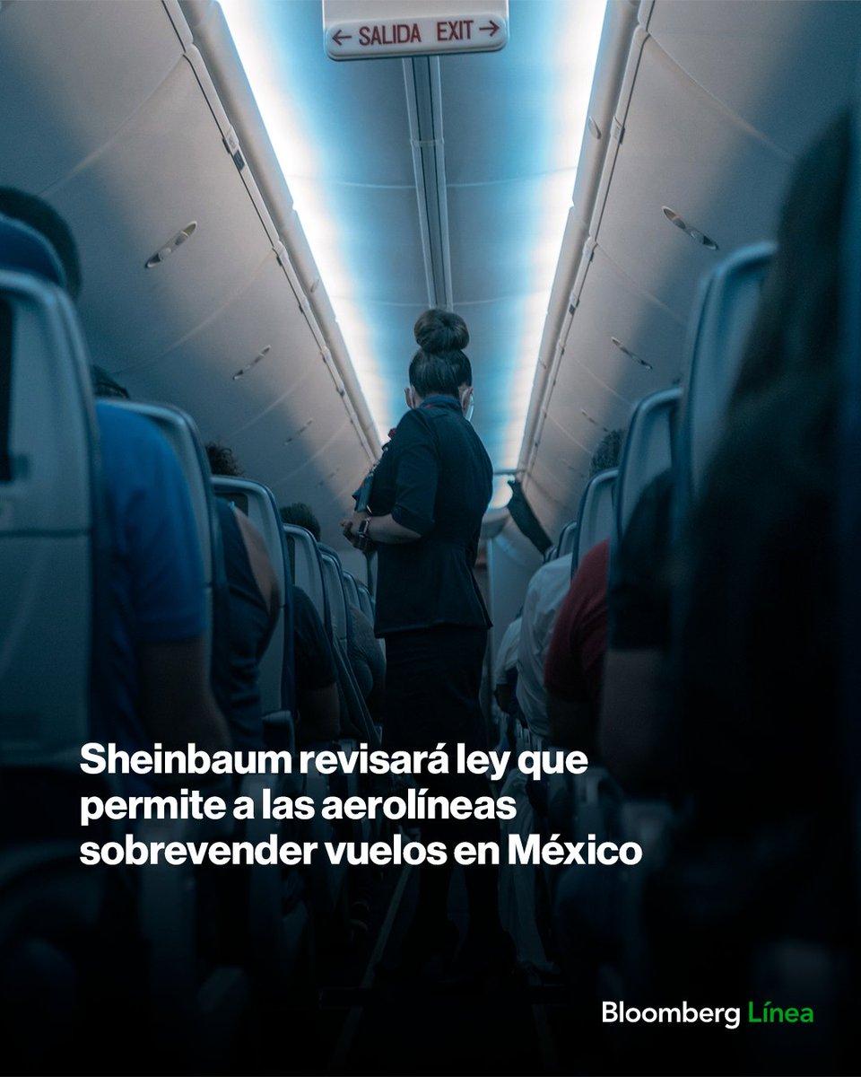 BloombergLineaM's tweet image. ¿Vuelos sobrevendidos? El Gobierno de México revisará la ley que permite la sobreventa de boletos en aviones. 

Te contamos más detalles: bit.ly/3Sx8RtX

#México #Empresas #Aviones #Vuelos #Aerolíneas 

📸: Luis Antonio Rojas/Bloomberg