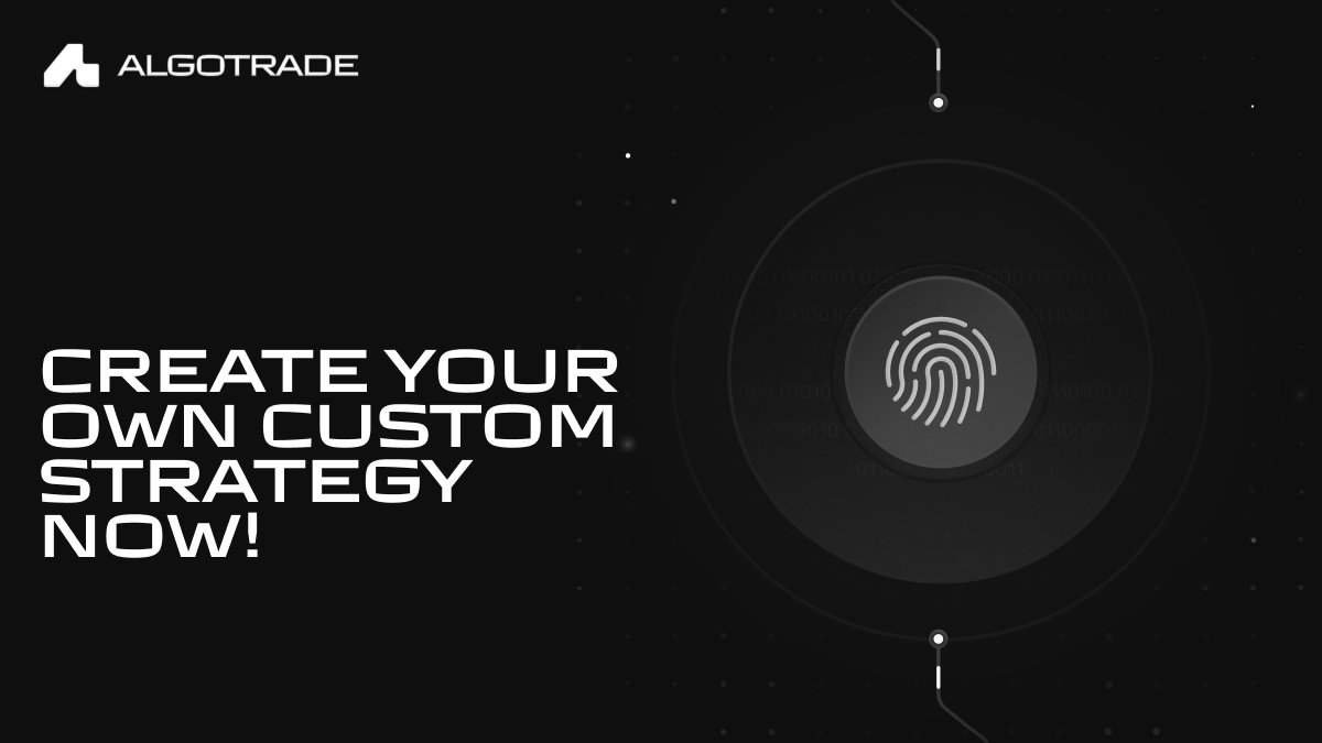 AlgoTrade__'s tweet image. Create Your Own Custom Strategy🤖
We're excited to announce that the highly anticipated "Create Your Own" custom strategy feature has officially launched in AlgoBuilder!
What Exactly Is It?
"Create Your Own" is the newest addition to AlgoBuilder that lets you design completely…