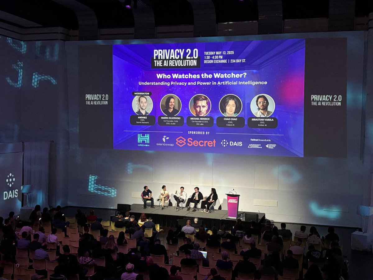 oraichain's tweet photo. Almost a weeks later, and the energy from @consensus2025  in Toronto still hits strong. 🇨🇦⚡

Meaningful conversations, new connections, and big ideas for the future of AI x blockchain.

Grateful to have been part of it -  and excited for what’s ahead. 🙌 https://t.co/pjw6tlwGuJ
