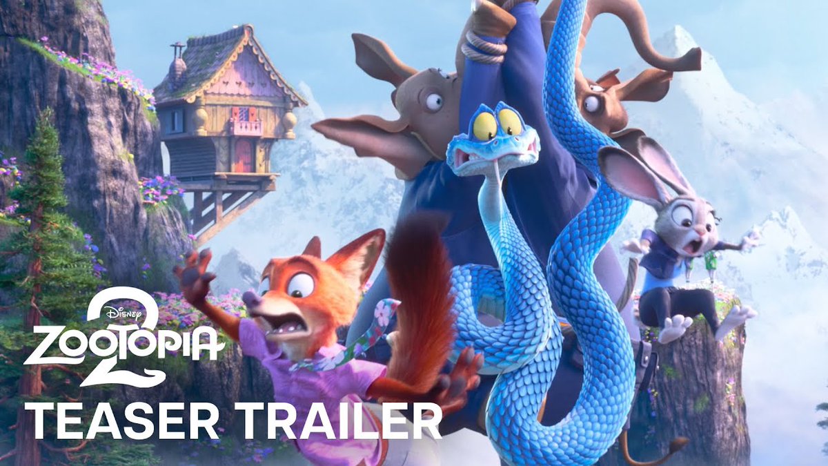 NEW: The Zootopia 2 teaser trailer releases tomorrow (May 20) at 9 AM PT/12 PM ET. 🔥