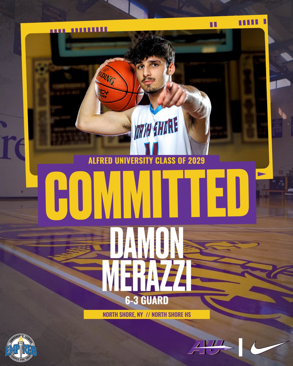 Damon Merazzi 
6-3 Guard
North Shore, NY // North Shore High School

2025 North Shore High School Scholar Athlete Award &amp; 2x Nassau Basketball All-County (2024,2025)