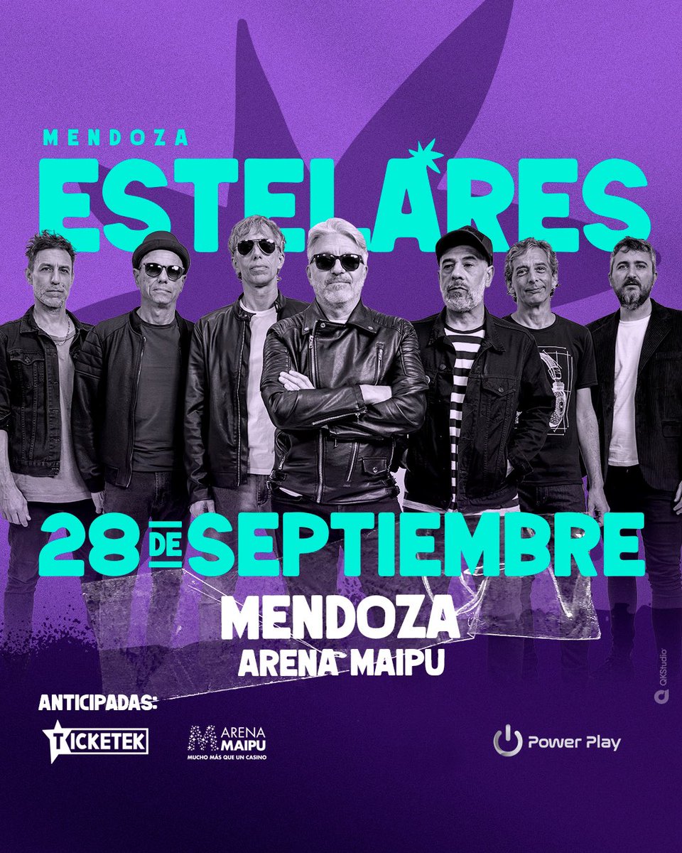 Atención #Mendoza 🎉
Volvemos al @arena_maipu el 28 de septiembre ❤️

🎟️ Tickets en
ticketek.com.ar/estelares/aren…