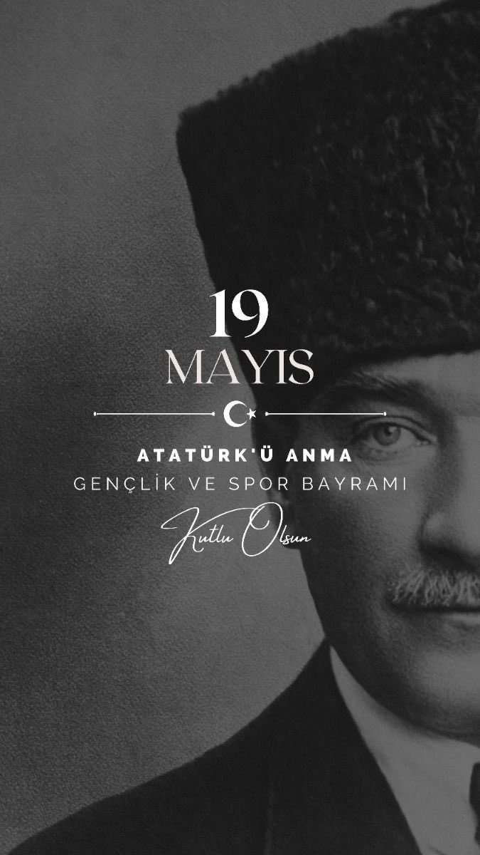 Aziz Milletimizin bağımsızlığı ve özgürlüğü yolunda kurtuluş mücadelemizin başladığı, Gazi Mustafa Kemal Atatürk’ün geleceğimizin teminatı gençlere armağan ettiği #19Mayıs Atatürk’ü Anma Gençlik ve Spor Bayramımız kutlu olsun!🇹🇷