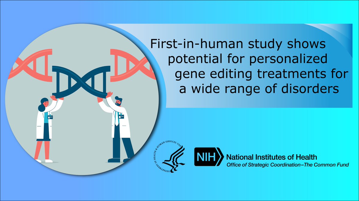 NCATS (@ncats_nih_gov) on Twitter photo #NIH funded researchers from <a href="/ChildrensPhila/">Children's Hospital</a> and <a href="/PennMedicine/">Penn Medicine</a> have treated a child born with a #RareDisease with newly developed #GeneTherapy technology. Learn more: go.nih.gov/vo4Tnf0 #NIH funded researchers from <a href="/ChildrensPhila/">Children's Hospital</a> and <a href="/PennMedicine/">Penn Medicine</a> have treated a child born with a #RareDisease with newly developed #GeneTherapy technology. Learn more: go.nih.gov/vo4Tnf0