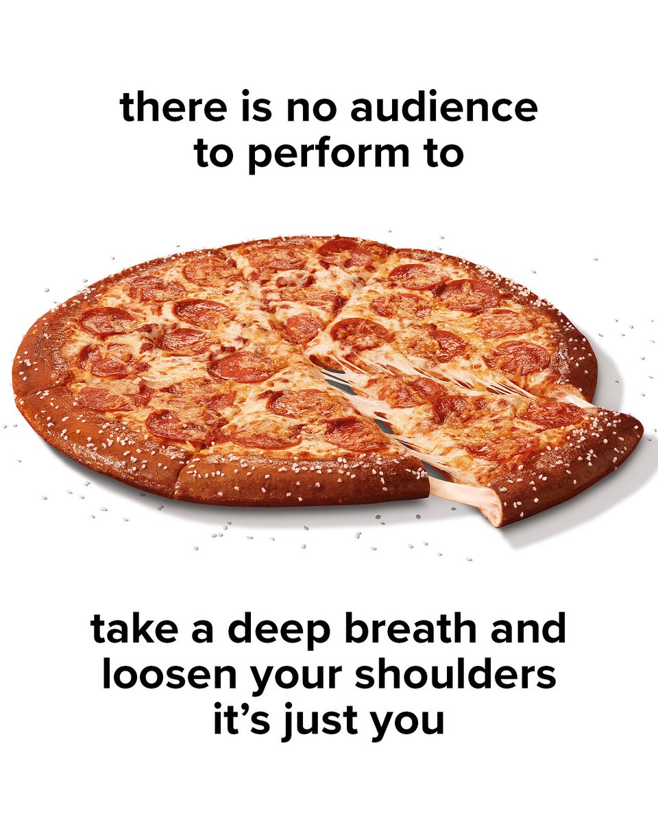 littlecaesars's tweet image. believe in yourself and stuffed pretzel crust 👏