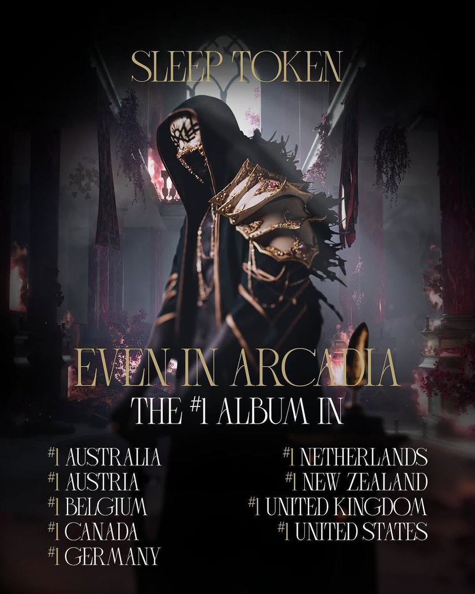 Sleep Token’s reign continues beyond the farthest reaches. 

Imagery garnered from Future History.