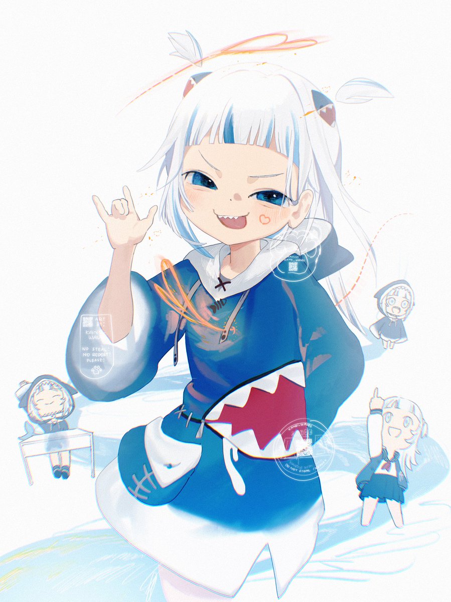 gawaar gura!!! lives on forever!!! yahoo!!! 🦈 🦈 🦈 🌊 
#gawrt