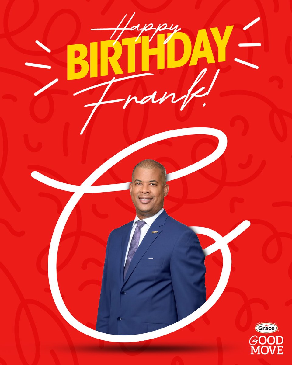 To our Group CEO <a href="/farjames76/">Frank James</a>, we wish you a Happy Birthday! From leading with vision to inspiring with action - here's to more wins, bold ideas, continued growth and excellence! 🥂

#HappyBirthday #GRACEGoodMove #GoodMove