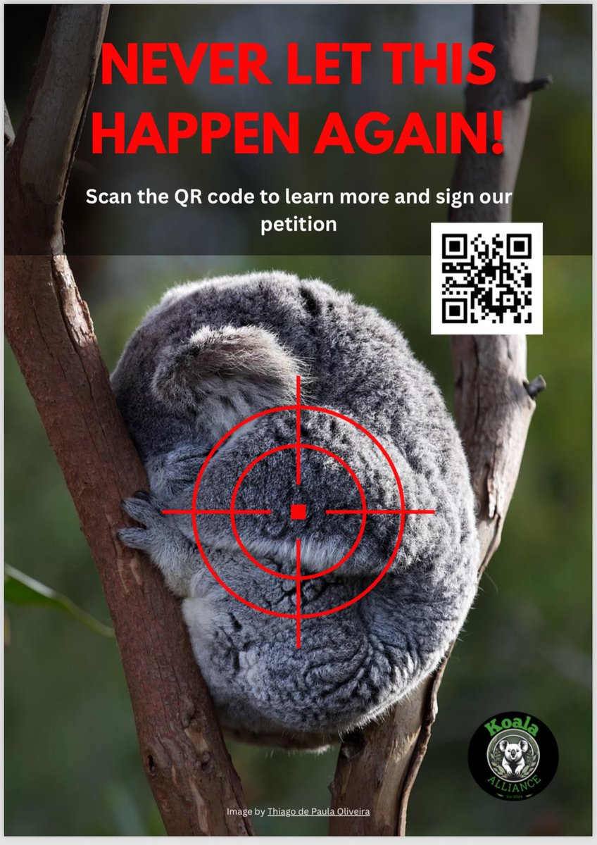 URGENT 🚨 this petition needs to be signed by Victorian residents in Australia for a full inquiry re ongoing shooting plans/killing of Koalas pls sign if you live in Victoria and share with friends who do so 🙏 
This can also be found on koala alliance FB page