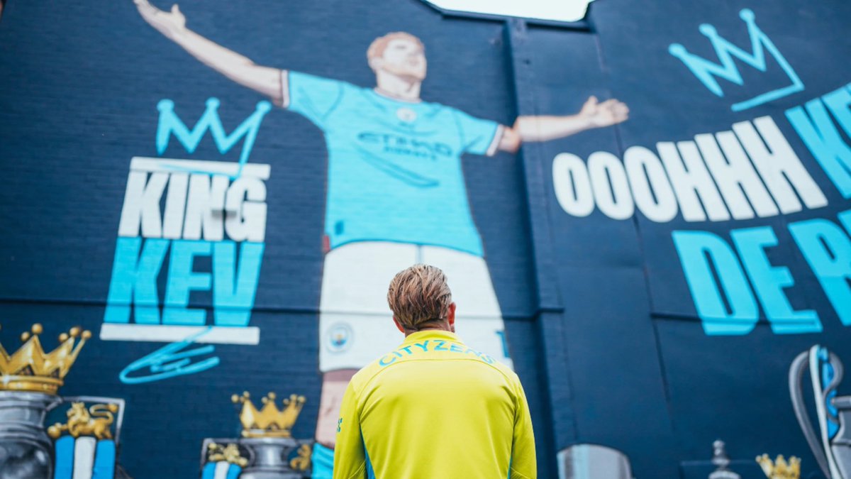Manchester King Kevin De Bruyne.👑🩵