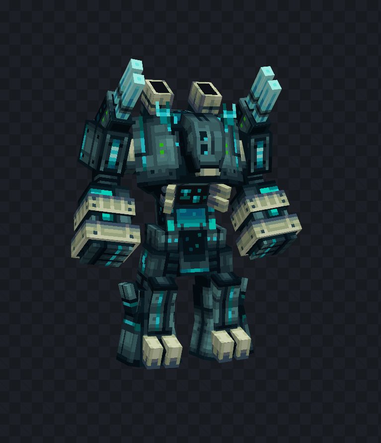 幽匿机甲
#blockbench #Minecraft