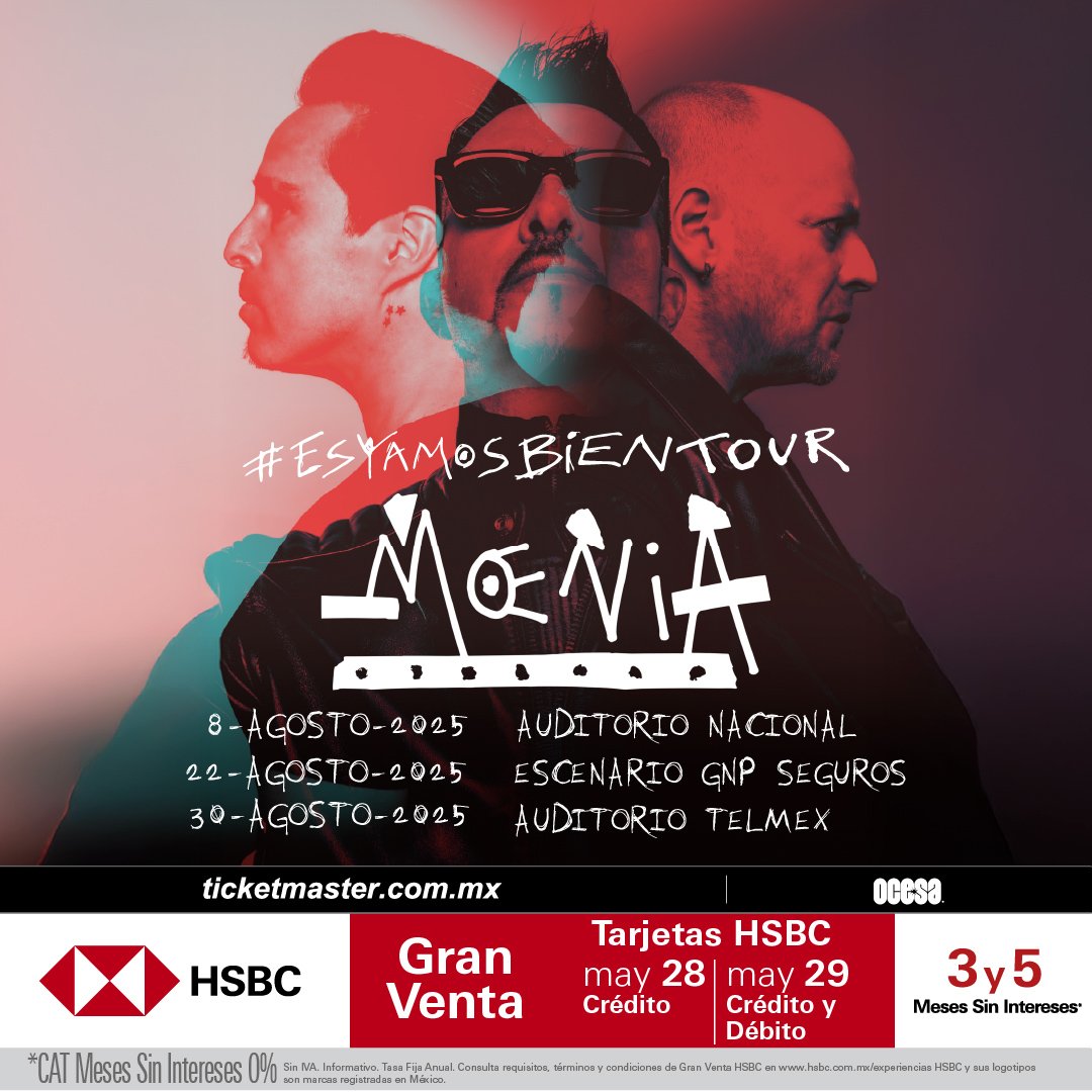 MoeniaMx's tweet photo. Estamos listos! Bienvenida la nueva gira! 

#EstamosBienTour https://t.co/67cQTzwXbt