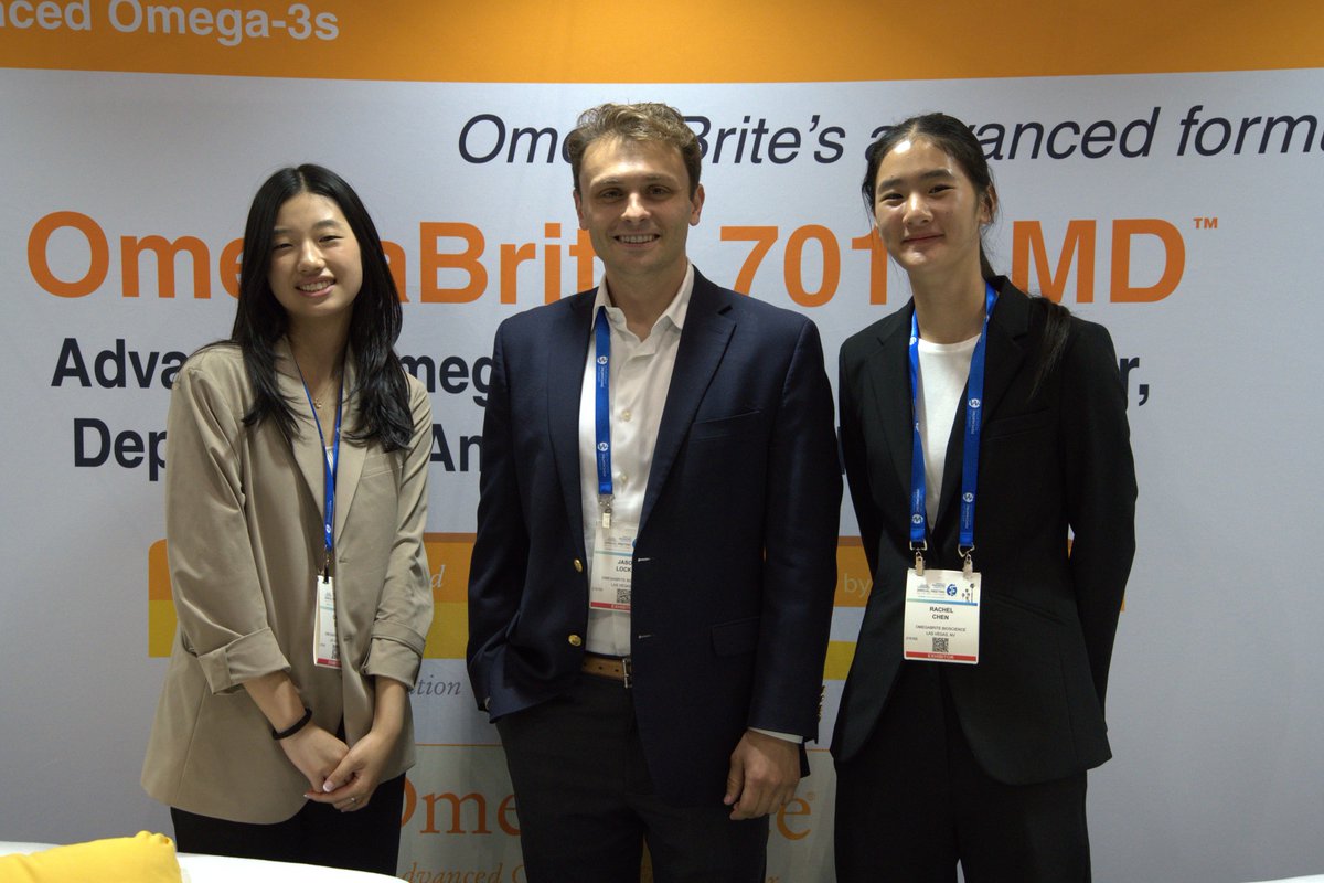 OmegaBrite's tweet image. We’re live at the 2025 American Psychological Association Convention at the LA Convention Center!
Join us at Booth #835 and explore the latest science behind advanced, clinically validated omega-3s for mood and brain health.
Meet Carol Locke MD and our science team to learn how…