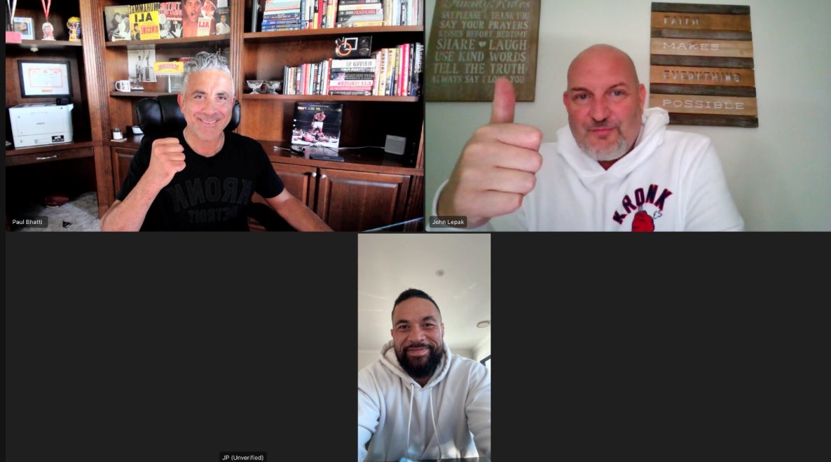 KRONK (@realkronkgym) on Twitter photo KRONK call with the champ <a href="/joeboxerparker/">Joseph Parker</a> ! Global licensing, boxing, branding, merch! <a href="/paulbhatti73/">Paul Bhatti</a> KRONK call with the champ <a href="/joeboxerparker/">Joseph Parker</a> ! Global licensing, boxing, branding, merch! <a href="/paulbhatti73/">Paul Bhatti</a>