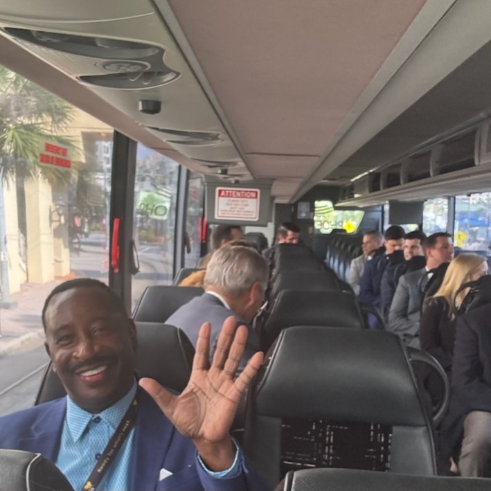 Our team is on-route to the CEO Dinner at #SLEC! Industry CEOs will be joining us for dinner sponsored by CareAcademy. James Balda, CEO of Argentum, and Judd Harper, President of The Arbor Company and Chairman of the Argentum Board, will soon be sharing welcoming remarks.