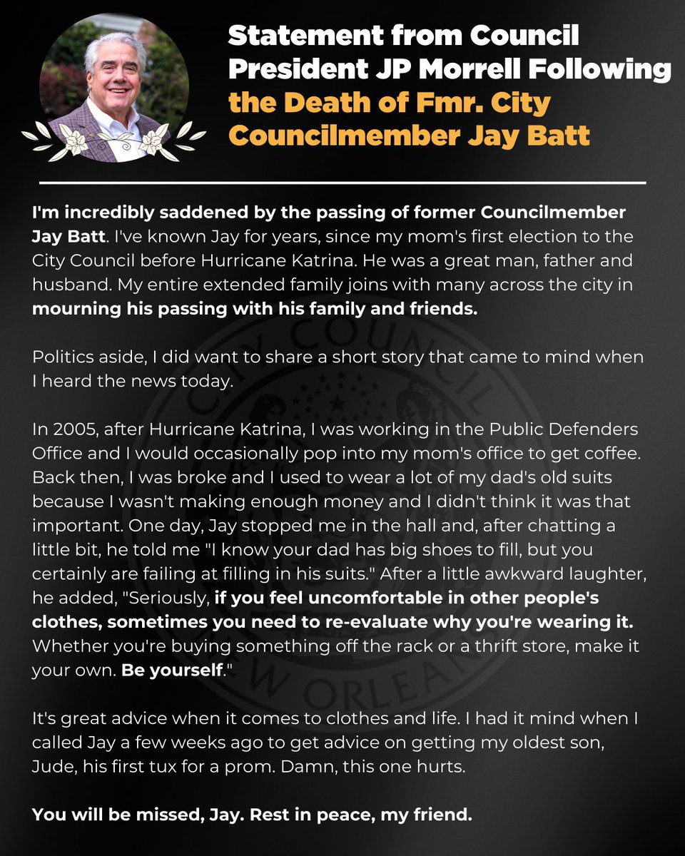 This one hurts. You will be missed, Jay. #RIP