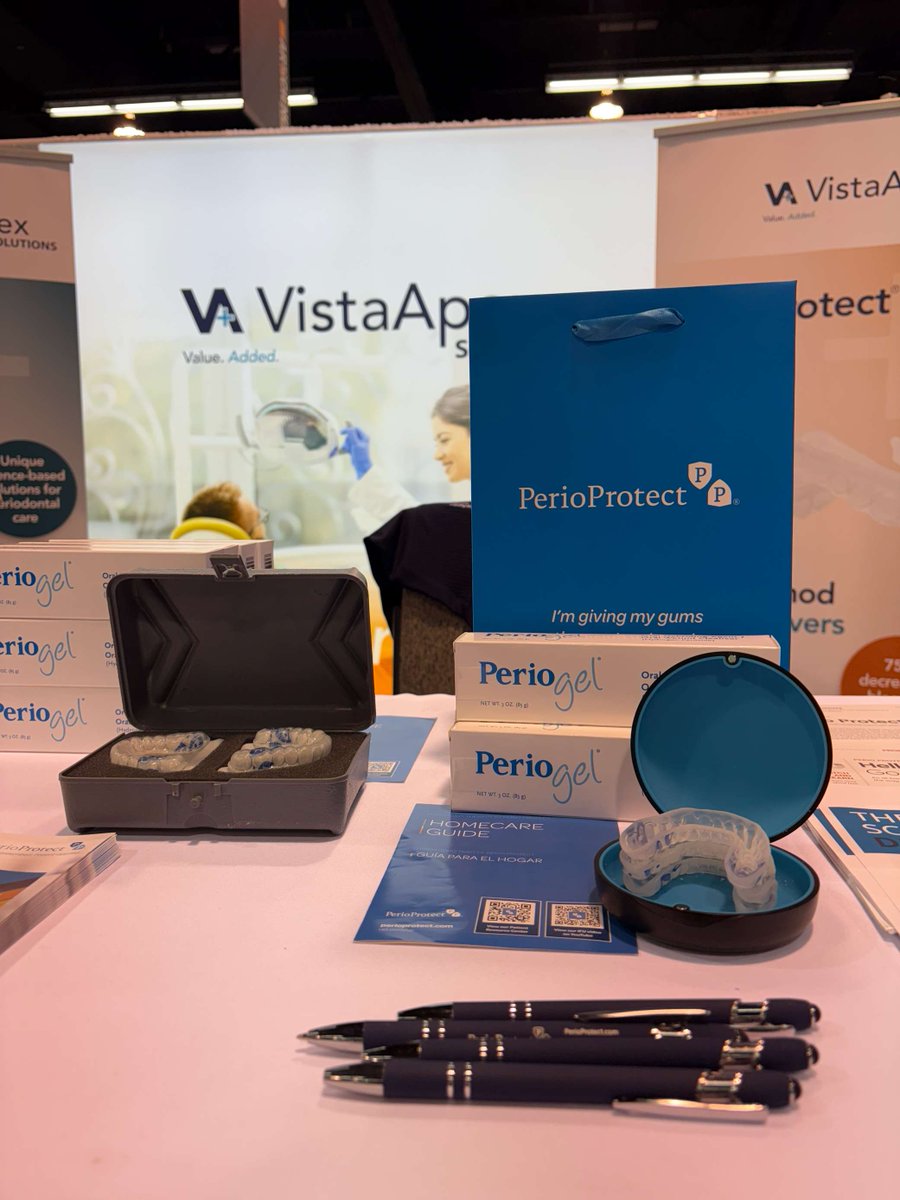 PerioProtect's tweet photo. That’s a wrap on CDA! 👋

A big thank you to everyone who stopped by Booth #2456 to learn more about PerioProtect® and PerioSciences®. 

PerioProtect®: https://t.co/c6J3rWCNaE
PerioSciences®: https://t.co/UmFPEtK1bt https://t.co/oNUyFoMQrv