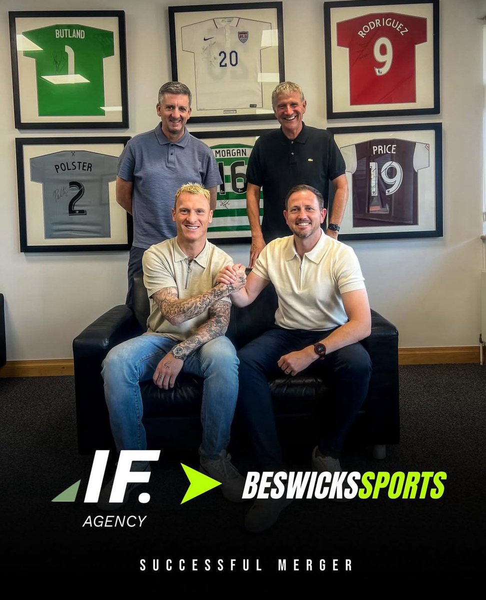 Jon Hassall (@jonhassall75) on Twitter photo We’re delighted to announce the merger of IF Agency — led by former professional footballer Roel Van Hemert — with <a href="/BeswicksSports/">Beswicks Sports</a>.
Roel’s impressive career, in Belgium & the Netherlands, brings invaluable expertise to our team.
We’re thrilled to welcome Roel to the Team. 🤝🇧🇪🇳🇱 We’re delighted to announce the merger of IF Agency — led by former professional footballer Roel Van Hemert — with <a href="/BeswicksSports/">Beswicks Sports</a>.
Roel’s impressive career, in Belgium & the Netherlands, brings invaluable expertise to our team.
We’re thrilled to welcome Roel to the Team. 🤝🇧🇪🇳🇱