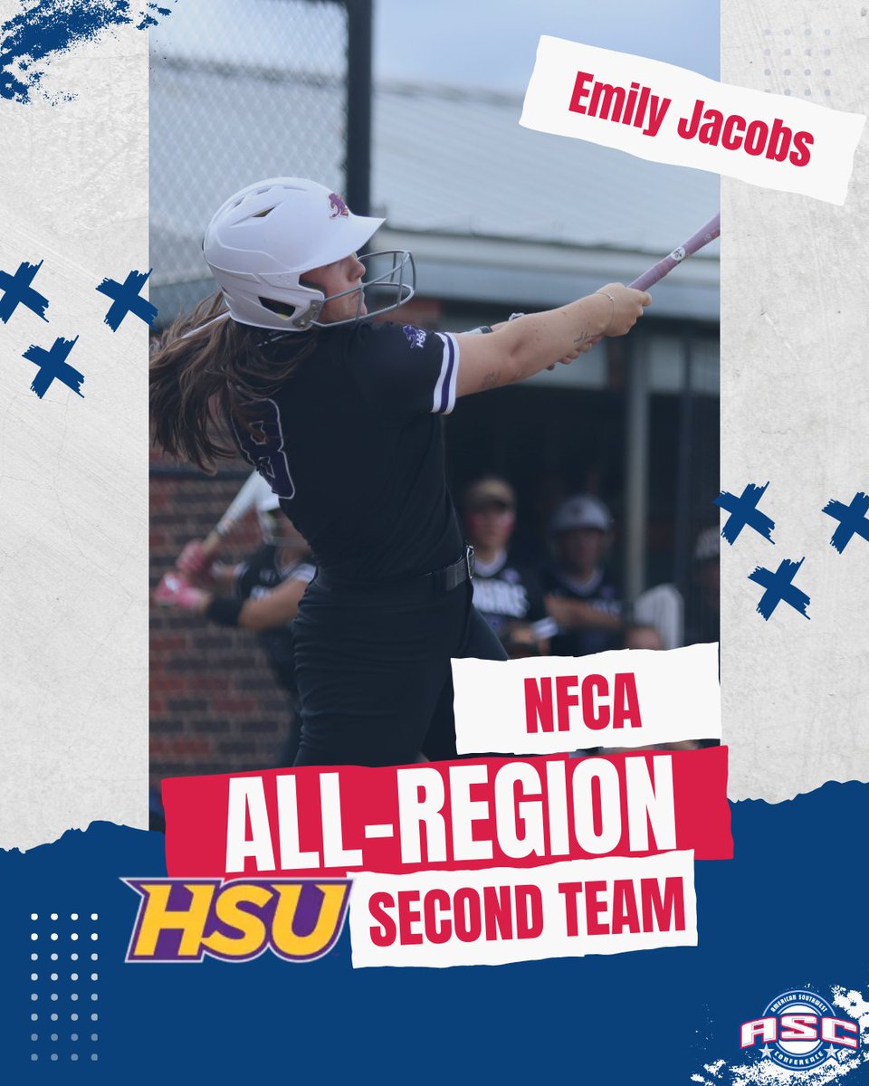 ASC_sports's tweet photo. ⭐NFCA All-Region Second Team⭐

#ascsports #ascsb #d3sb https://t.co/zsi9gOHvg0