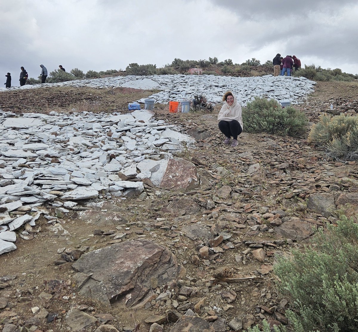 Thanks to all the Block S members who helped paint the S. It was cold and windy, but we did our part for next 100 years of the S.