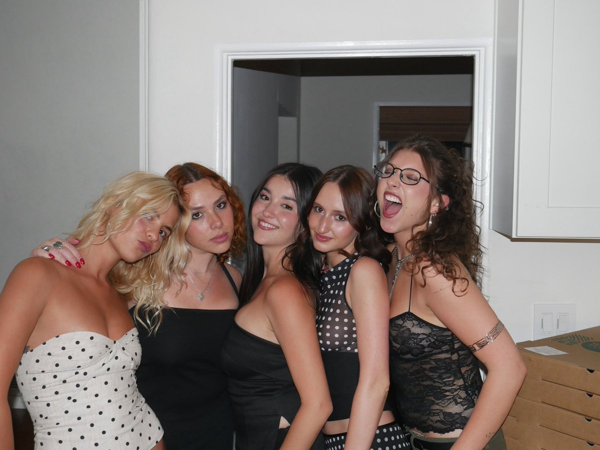 The cast of the one that i want music video birthday party edition