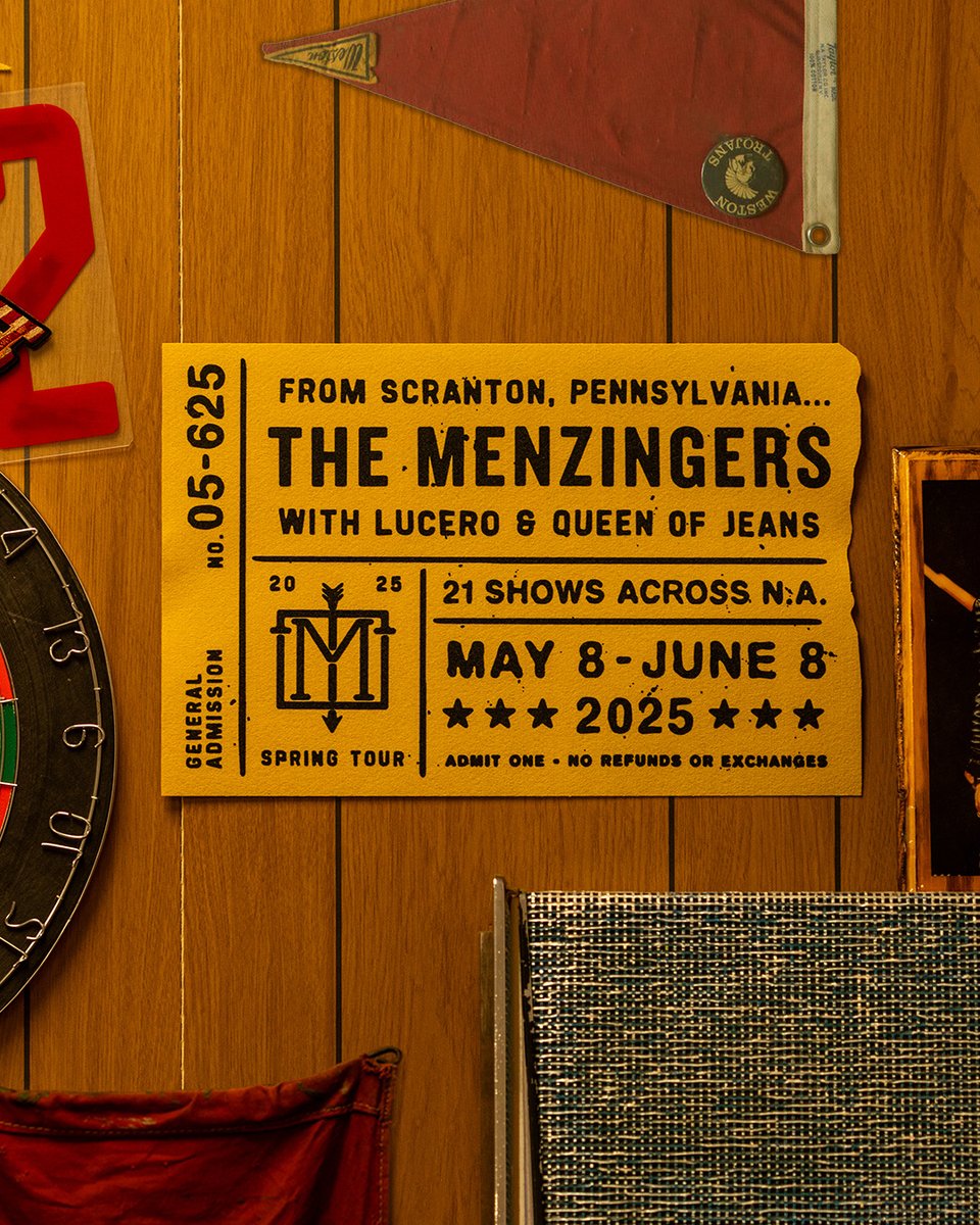 The Menzingers X <a href="/OxfordPennant/">Oxford Pennant</a> giveaway on Instagram