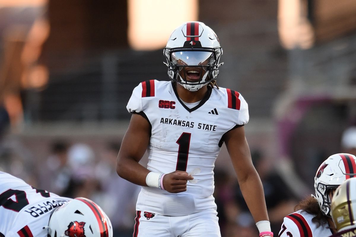Hamlin18Noah's tweet image. After a great conversation with @Coach_Kwam, I am Blessed to receive my first offer from Arkansas State!