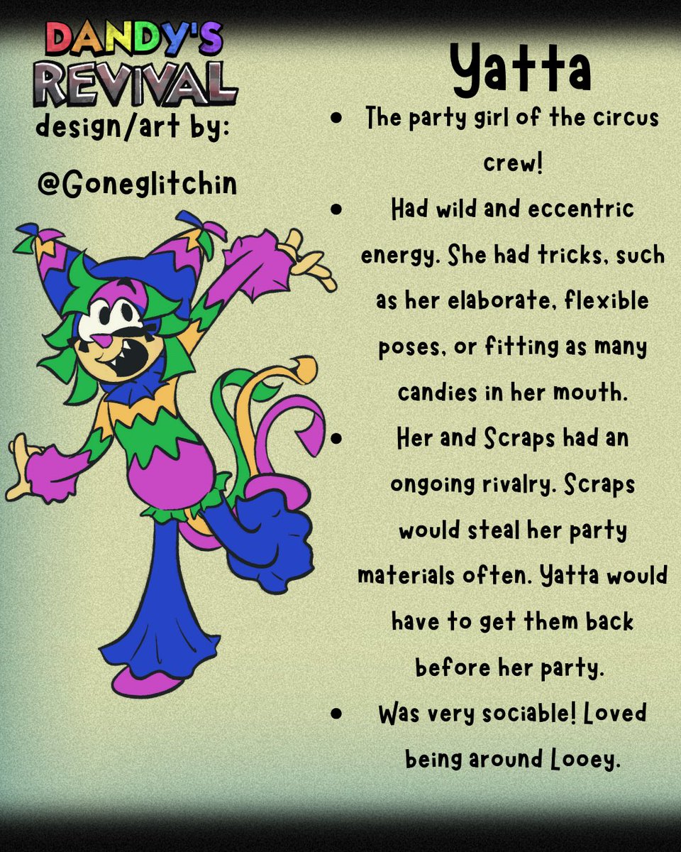 DANDY'S REVIVAL AU, PRE-REVIVED BATCH 1! Art done by me