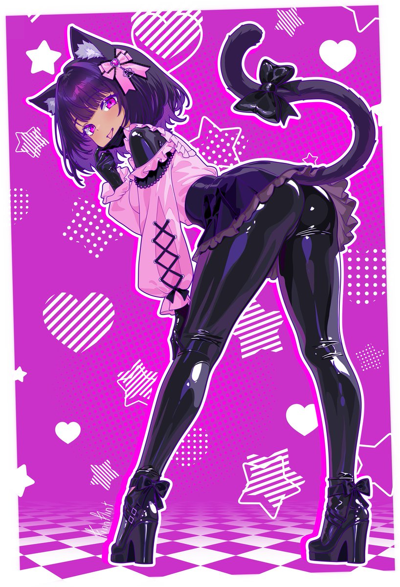 FinnFlint (@finnflint) on Twitter photo 🖤Jirai Latex🖤
#OC 🖤Jirai Latex🖤
#OC