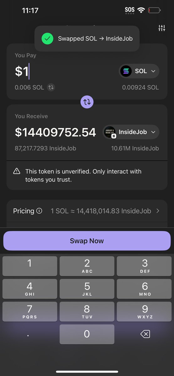 TheDonDw's tweet photo. Some say Phantom wallet can predict the future… others say its just a bug 

🤷‍♂️
Ca

J5SEzhLLzkuX7HozzB2WSLNvHH1Rs1tGsQCHQKx3pump https://t.co/4EAQVTikNP