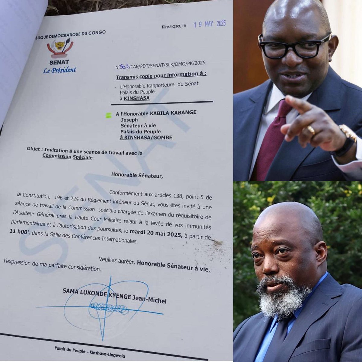 #URGENT🚨🚨
#JUSTICE 
Tout un peuple,
toute une NATION
Attend voir le patron de TUTIS POWER en RDC le criminel <a href="/josephkabila01/">Joseph KABILA KABANGE</a> être déféré devant la justice pour répondre de ces crimes en RDC.
Combat ya cage entre KABILA et LA RDC.