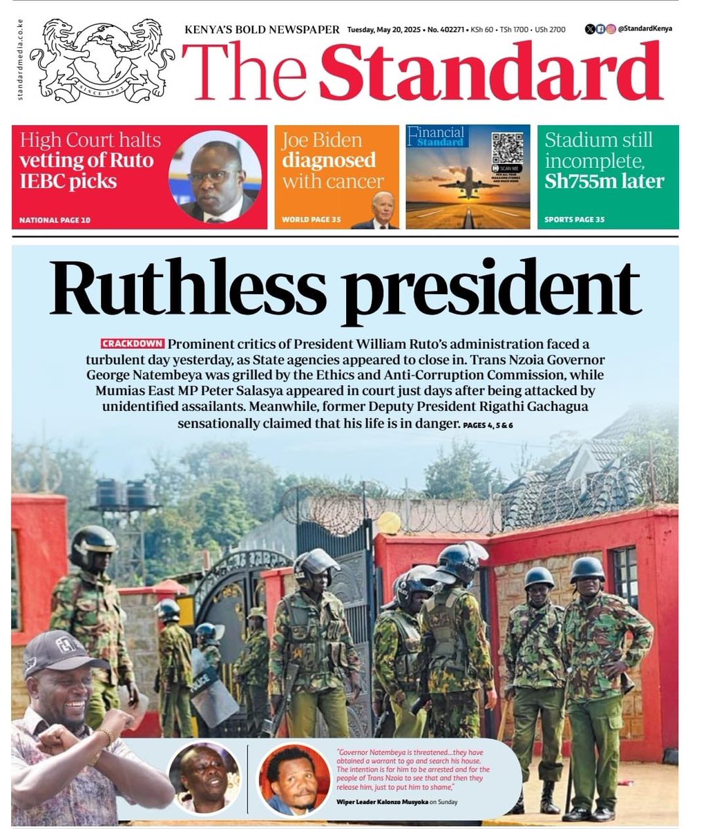 Graveyard_KE's tweet photo. Tunafaa tupromote The Standard 
They never disappoint https://t.co/ikkQZAhGRh