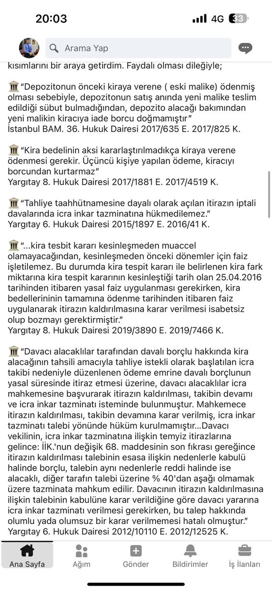 kaanbayramzade's tweet photo. Kira Hukukunda Faydalı görülen içtihatlar serisi👇🏻 https://t.co/xdgpcwSBBT