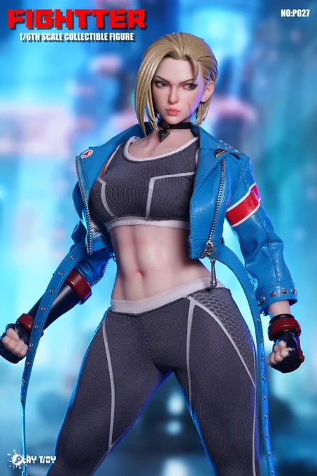 Pre-Order Now Available Cammy White - 1/6 Scale Action Figure (PLAY TOY Studio) Height: 26–35cm Link Below: