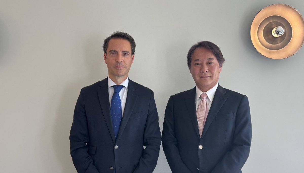 Good to meet today with the 🇯🇵 ambassador to NATO, ambassador Izawa. We discussed #NATO-Japan growing partnership, including on defence industry and innovation, and implementation of the southern neighbourhood Action Plan