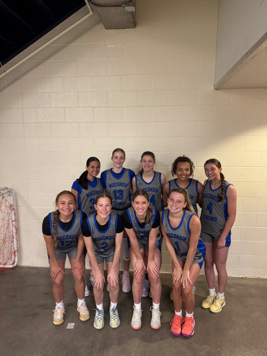 Wisconsin Legends (@wilegends) on Twitter photo Solid weekend of WORK for OUR LEGENDS 2026 National team <a href="/JrAllStarBB/">Jr. All-Star Girls Basketball</a> Live At The Lakes with 3-1 Finish in the Platinum Division👏Wanted to challenge ourselves & they answered the bell🥊This is a group to watch BATTLE⚔️#BeALEGEND #LEGENDSLiveHERE Solid weekend of WORK for OUR LEGENDS 2026 National team <a href="/JrAllStarBB/">Jr. All-Star Girls Basketball</a> Live At The Lakes with 3-1 Finish in the Platinum Division👏Wanted to challenge ourselves & they answered the bell🥊This is a group to watch BATTLE⚔️#BeALEGEND #LEGENDSLiveHERE
