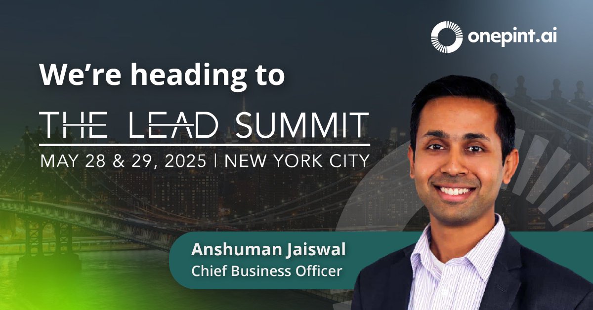 OnePint_ai's tweet photo. Heading to #TheLeadSummit in NYC from May 28-29? Come meet our own @anshuman82 and see how https://t.co/RyfggDIR64 is helping brands ensure the right products are in the right place at the right time. 

👉  Book a quick chat and get a free trial: https://t.co/88ZRJcBzOs https://t.co/tQnehrLfk4