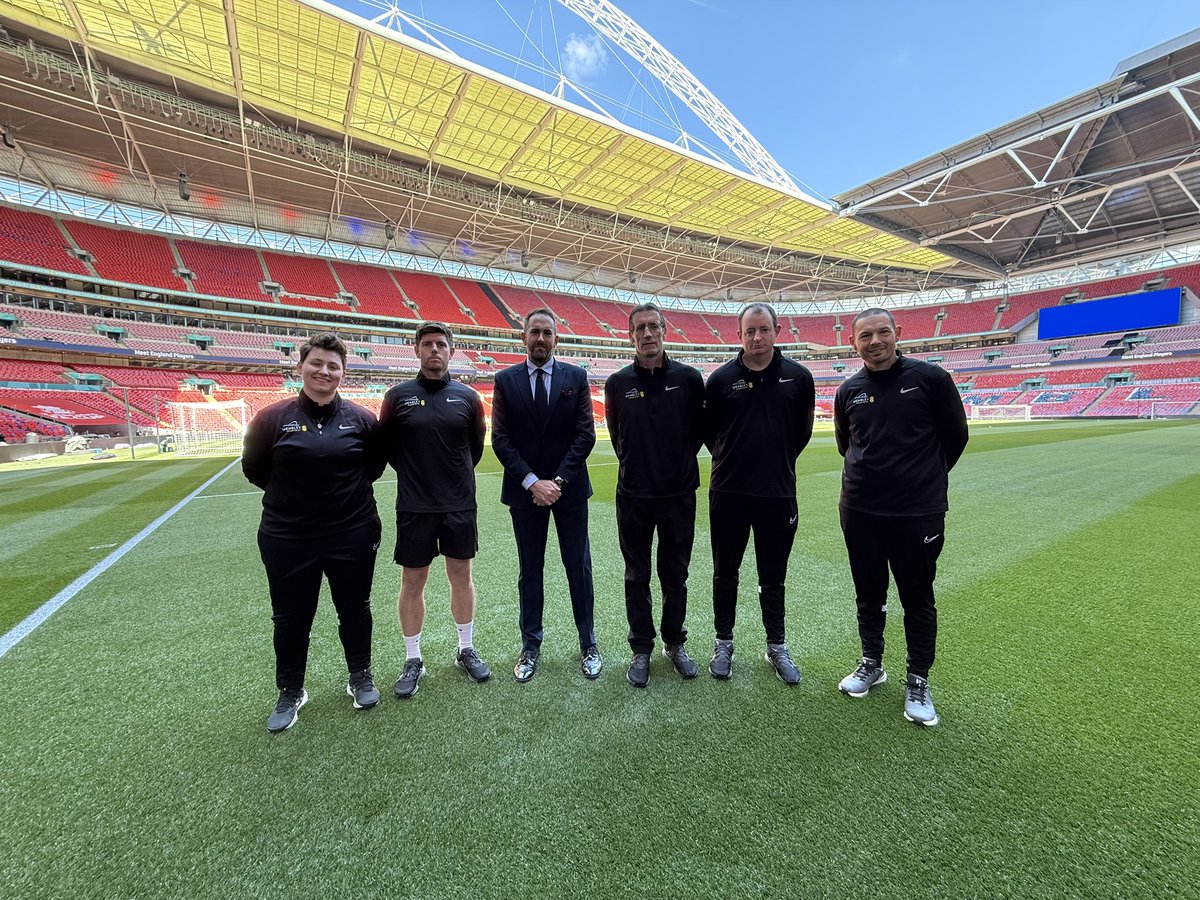 karl_standley's tweet photo. FA Cup Weekend 🏆 🏆 

Men’s and Woman’s back-to-back along with Thursday’s ceremony rehearsal’s. 
The team went out, under pressure and delivered on the highest stage . Incredible teamwork, professionalism but with fun along the way. That’s what it’s all about. 

Huge appreciation to our Full Time Grounds Team but also Les, Dylan and Tom.
